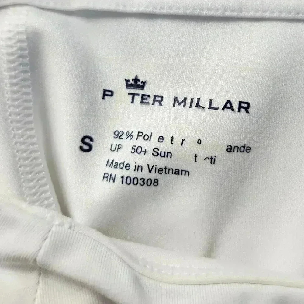 Peter Millar Women's White Blue Golf Laura Wrap Skort Pockets Pickle Ball Tennis - Picture 10 of 12